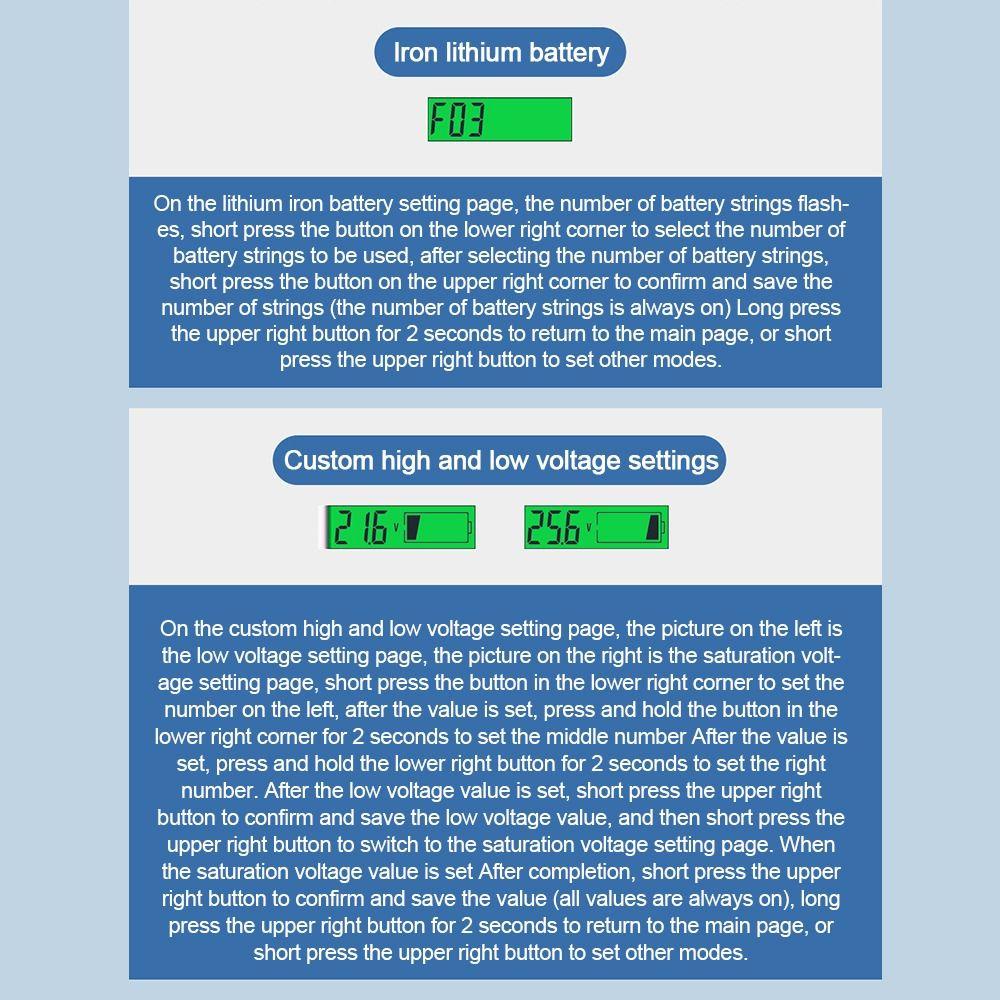 CONOPERY Thiết Bị Kiểm Tra Nguồn Pin Với Màn Hình LCD Kỹ Thuật Số Độ Chính Xác