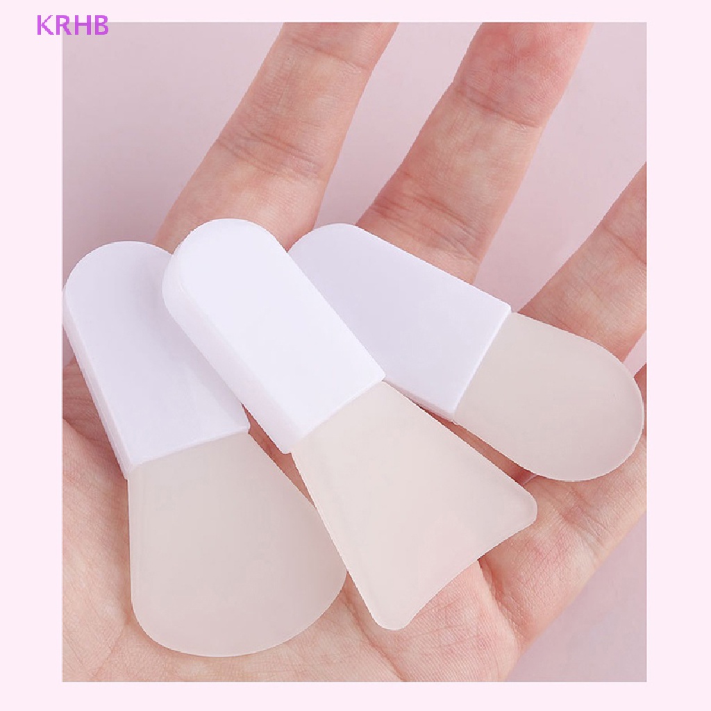 Hộp 3 Cọ Đắp Mặt Nạ Silicone Mini Tiện Dụng