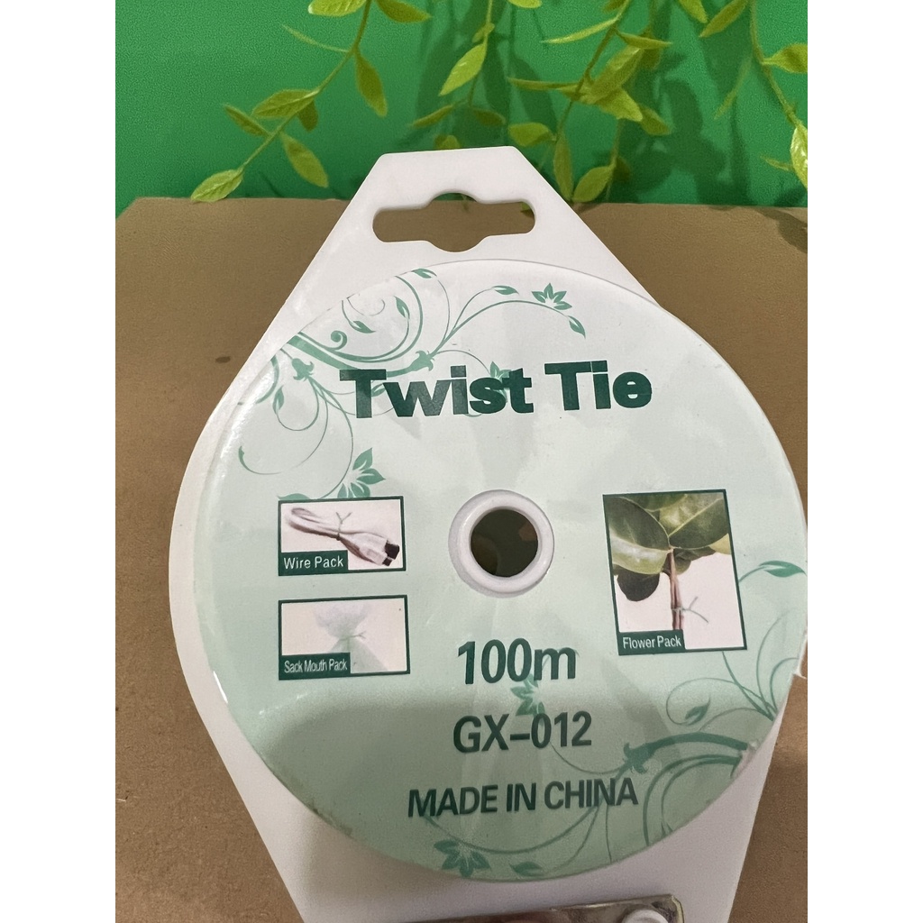 dây kẽm bọc nhựa xanh, dây kẽm buộc lan 100m
