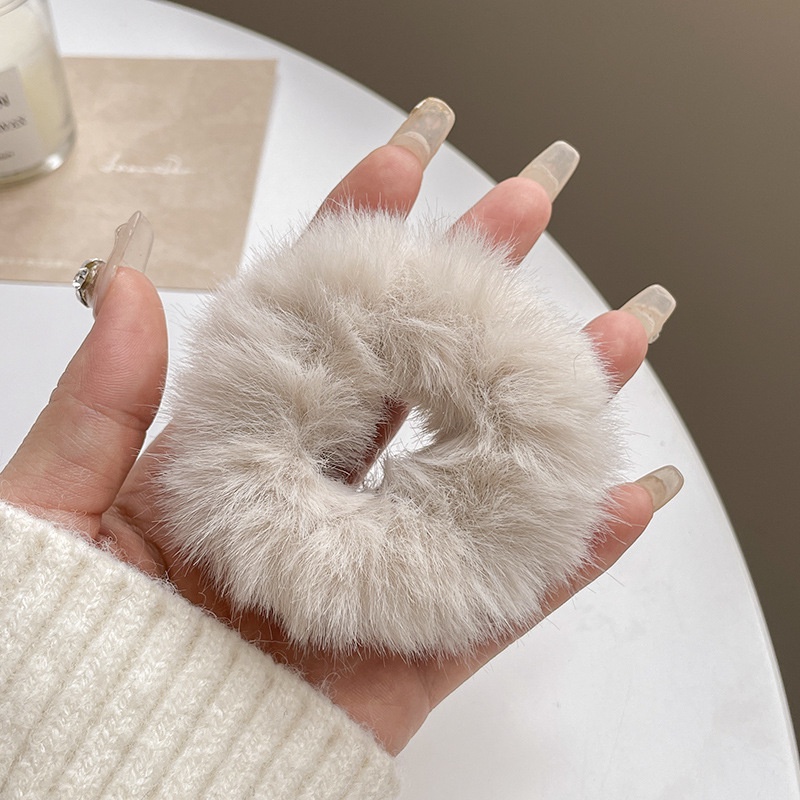 [Có sẵn] CỘT TÓC LÔNG NHUNG XÙ VALENTINE ĐỦ MÀU PHONG CÁCH HÀN QUỐC DỄ THƯƠNG, ĐÁNG YÊU 214CTNLX