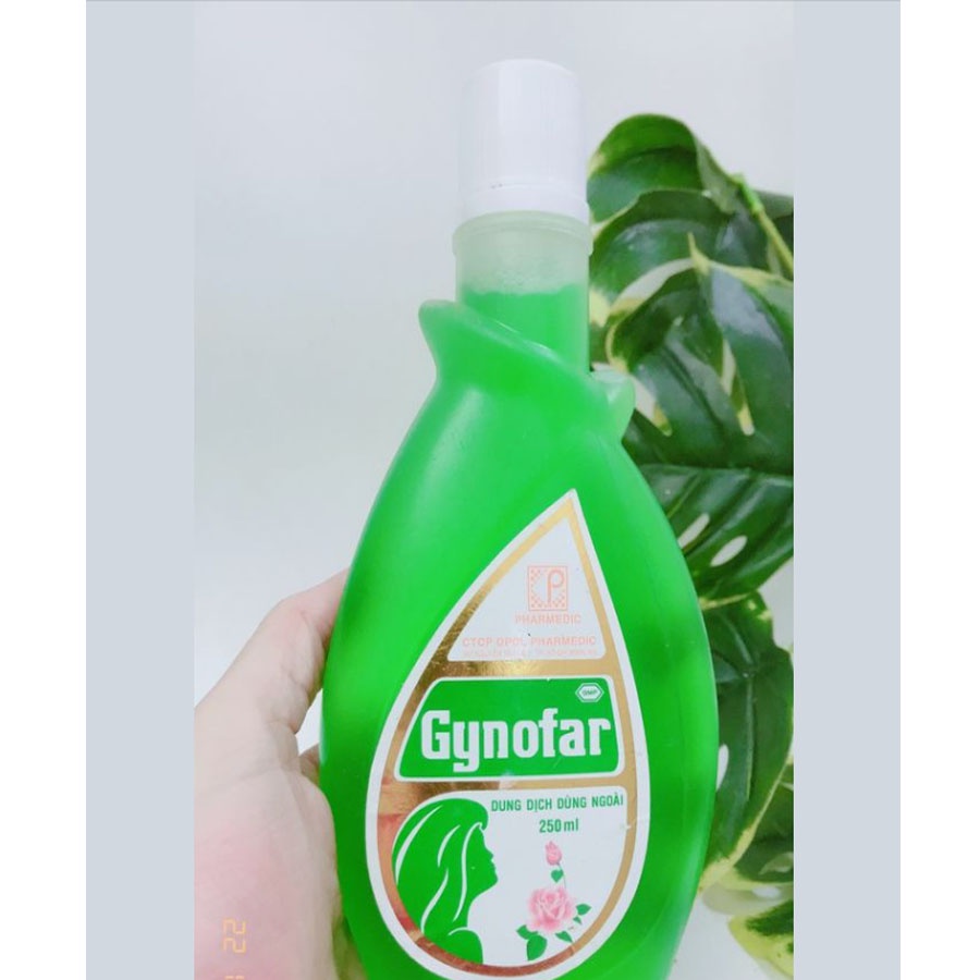 Gynofar Pharmedic  chai 250ml hỗ trợ vệ sinh phụ nữ, sát trùng ngoài da mụn nhọt, gội đầu giảm gàu hiệu quả