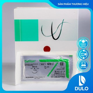 Chỉ phẫu thuật Dafilon 6/0 (Combo 6 sợi)