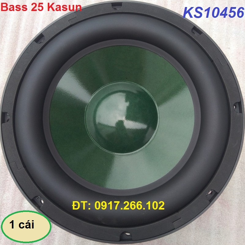 LOA BASS & SUB 25 KASUN KS10456 NHẬP KHẨU CAO CẤP - GIÁ 1 CHIẾC - LOA RỜI 25