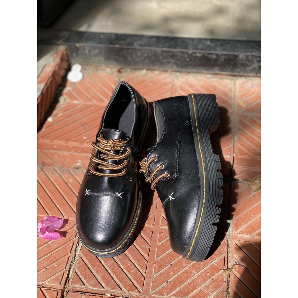 Giày ulzzang dây nâu mã 903