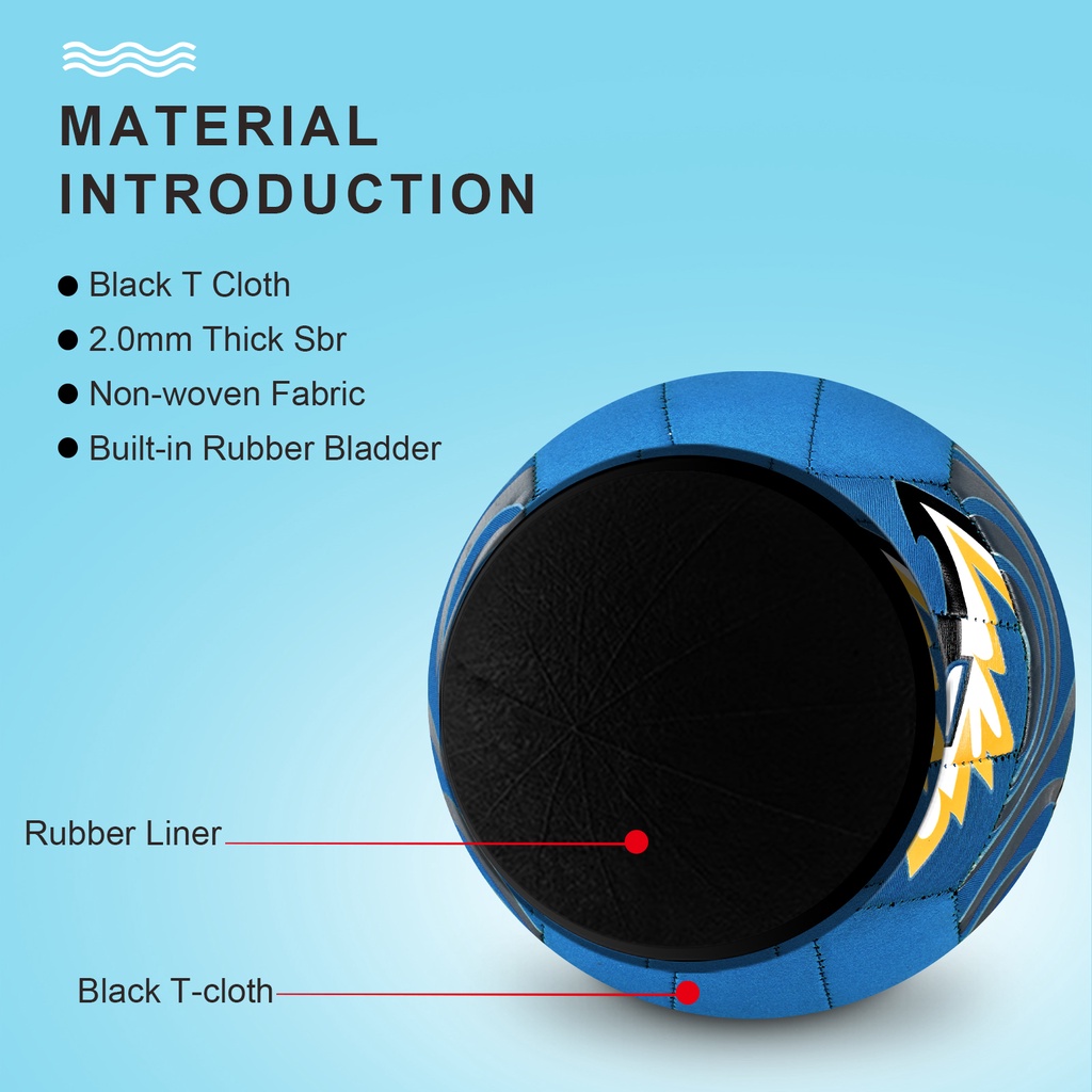 Quả bóng chuyền bãi biển WINMAX Neoprene cao cấp