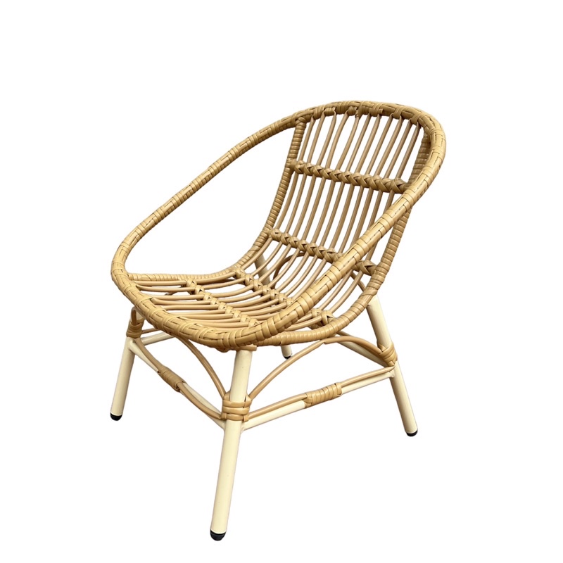 Ghế mây nhựa ghế sò tự nhiên quán cafe, trà chanh, ghế ban công, hè, sân vườn, ghế đa năng, ghế homestay