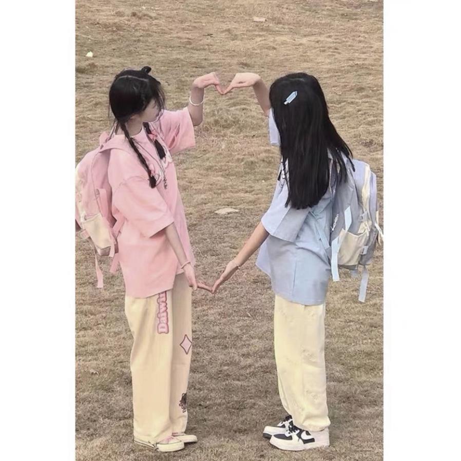 Áo thun nữ tay lỡ in hình 5D chất liệu thun cotton su,áo phông đẹp mặc hàng ngày