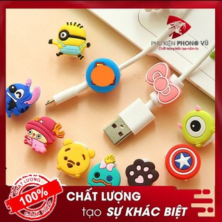 SALE SỐC _ Thú Bảo Vệ Đầu Cáp Sạc, Nút Dây Tai Nghe Hình Thú Hàng Chuẩn Đẹp Nhiều Mẫu
