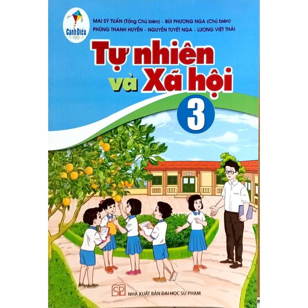 Sách giáo khoa Tự nhiên và xã hội 3- Cánh Diều mới 2022 (kèm 1 thước)