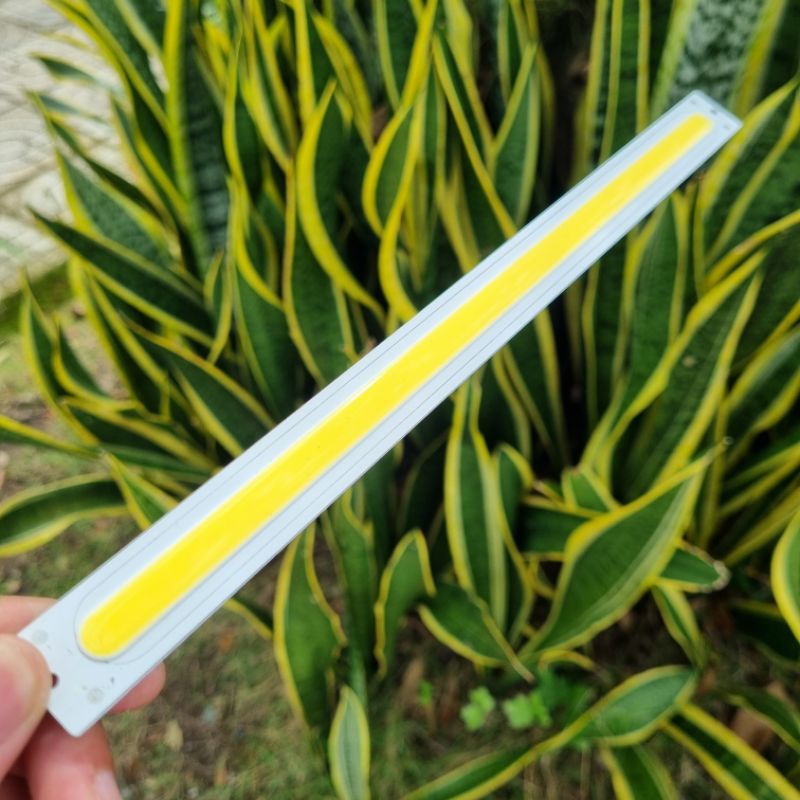 Thanh đèn led siêu sáng 4.2V 18W 275x20mm 50 nhân ánh sáng vàng ấm đế nhôm - LT Shop