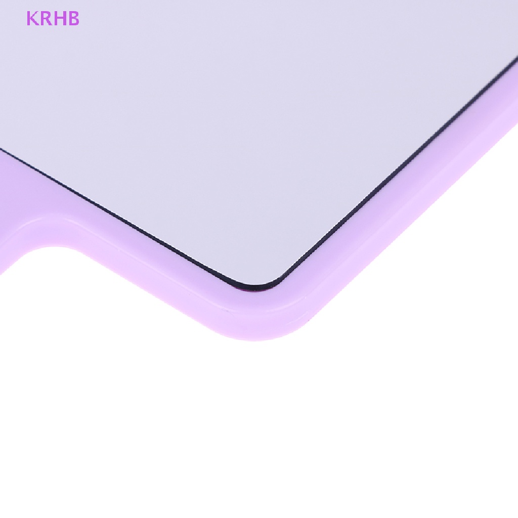 Gương Trang Điểm Cầm Tay Hình Vuông KRHB Kèm Tay Cầm Mới