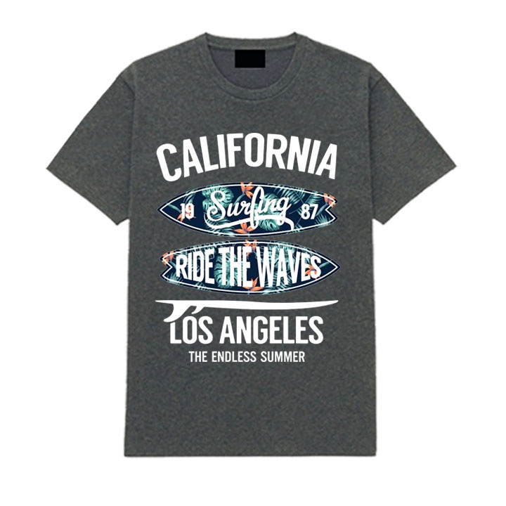 Áo Thun Nam Nữ California Vải Thun Cotton Mềm Mịn