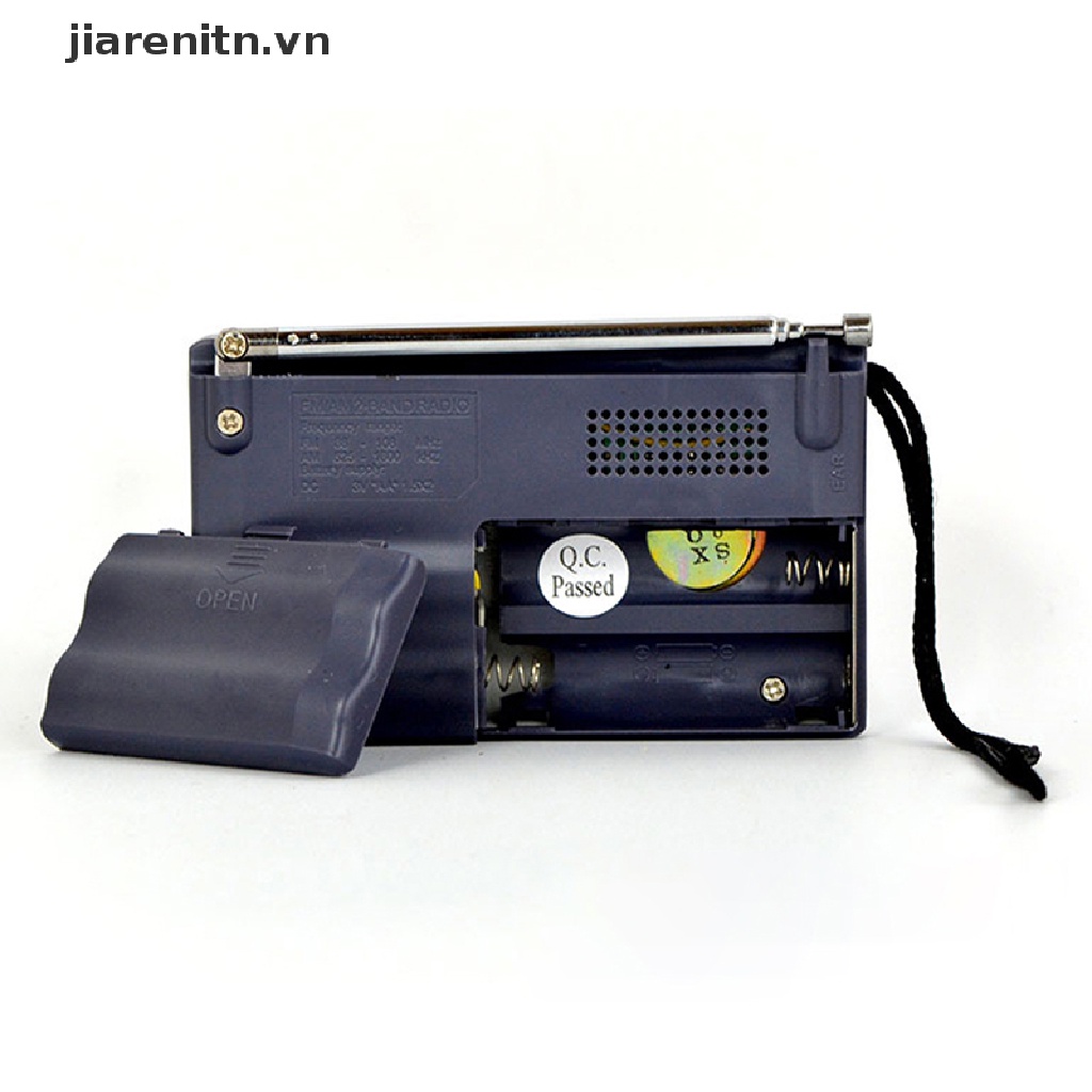 Đài Radio AM FM Mini Có Ăng Ten Thu Gọn Cho Hoạt Động Ngoài Trời