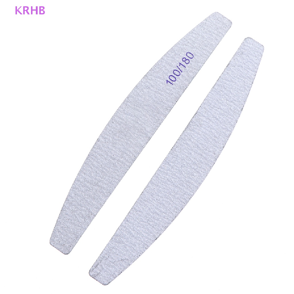 Bộ 10 Cây Dũa Móng Tay Chuyên Nghiệp 100 / 180 Mới