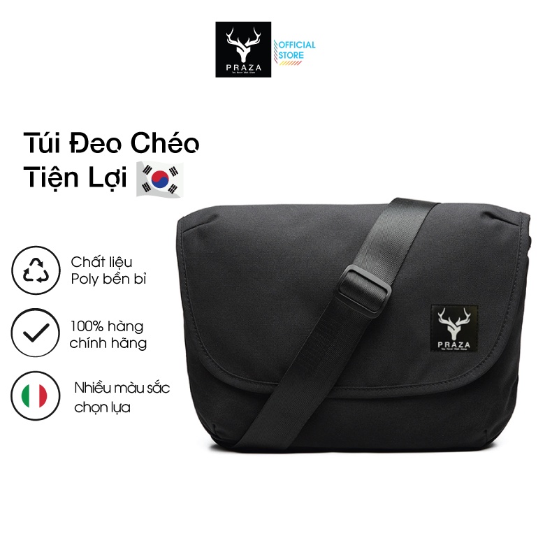 Túi Đeo Chéo Unisex Hàn Quốc Praza DC119