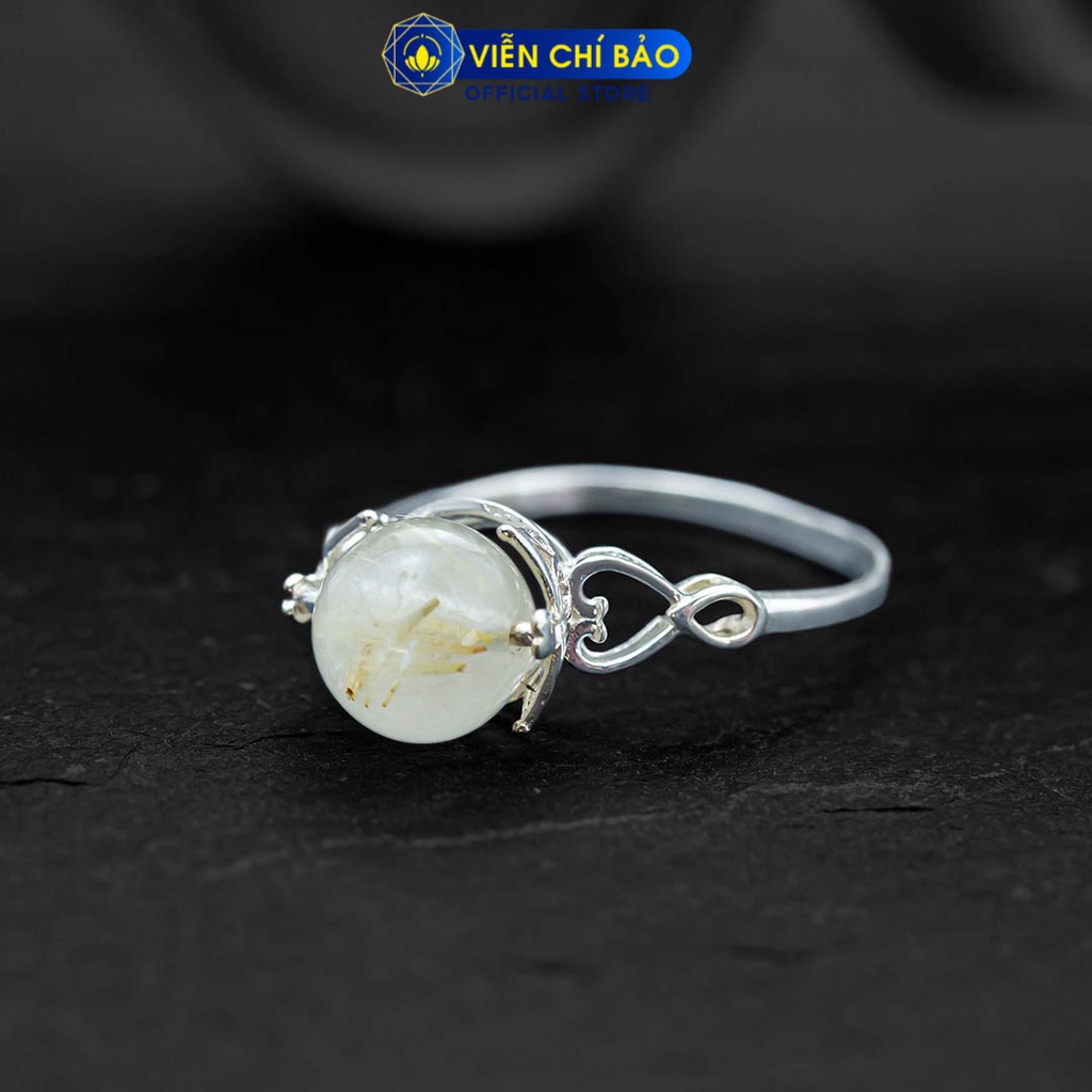 Nhẫn mix đá nhiều màu chất liệu bạc 925 thời trang phụ kiện trang sức nữ Viễn Chí Bảo N400651