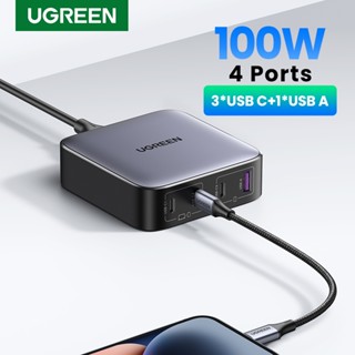 【UGREEN GAN 65W/ 100W/ 140W Củ Sạc UGREEN GaN mới 4 Cổng Sạc Nhanh PD/QC 5.0 Dành cho iPhone 12/ 11/ Samsung/ Macbook