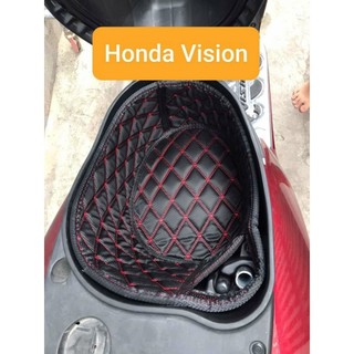 Lót cốp xe máy cách nhiệt chống sốc HONDA vision , lót cốp xe máy có túi đựng giấy tờ