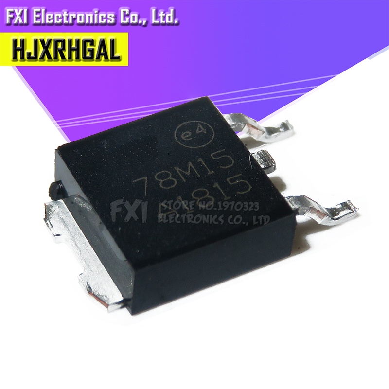 10 CÁI 78M15 TO-252-2 (DPAK) 15V L78M15CDT L78M15 Bộ điều chỉnh điện áp Mới