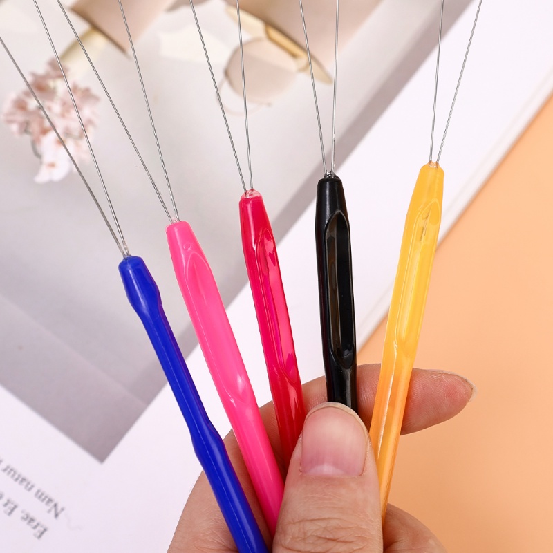 Dụng Cụ Xỏ Hạt Làm Vòng Tay Vòng cổ Bằng Nhựa Nhiều Màu Sắc DIY