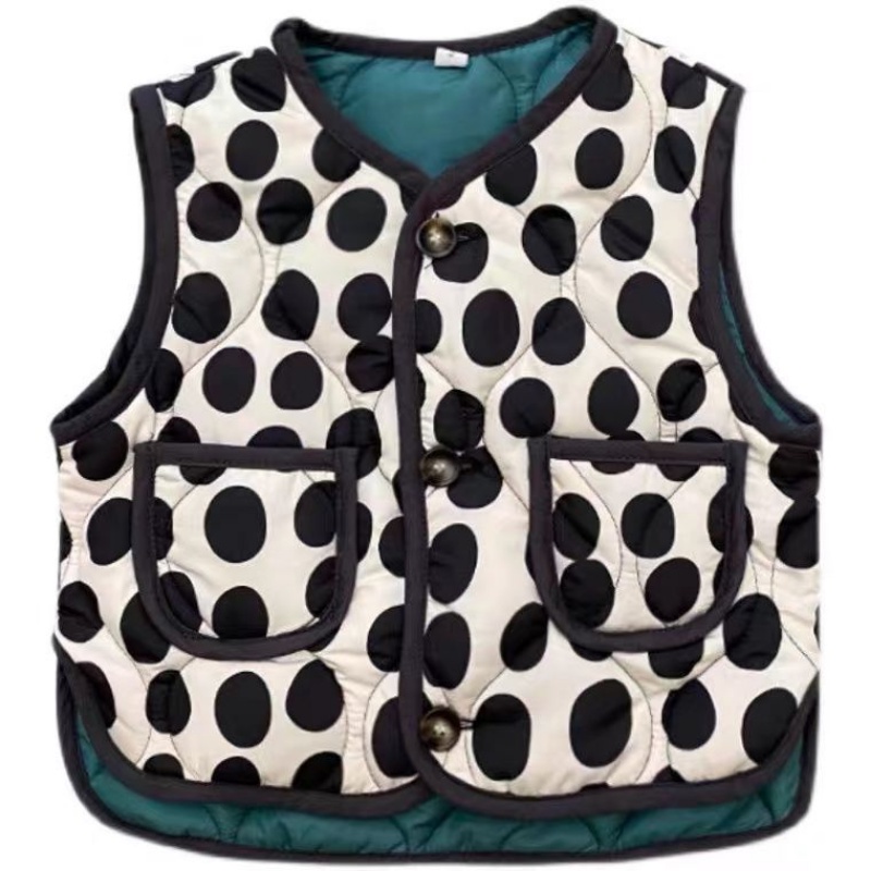 Áo Khoác Thu Đông Không Tay Giữ Ấm Phong Cách Hàn Quốc Mới Cho Bé Trai Và Bé Gái