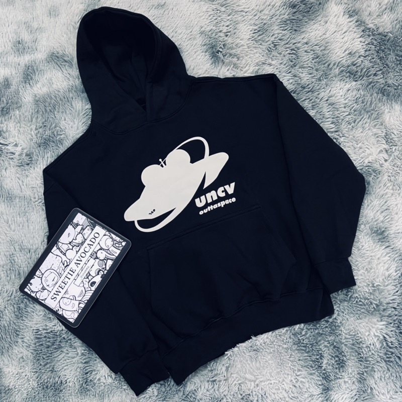 Áo HOODIE UFO BASIC ĐEN - /UNCOVER/