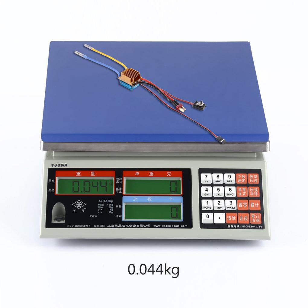 Ocday Bộ Điều Tốc ESC Không Chổi Than 3S 60A Cho Xe Hơi Điều Khiển Từ Xa