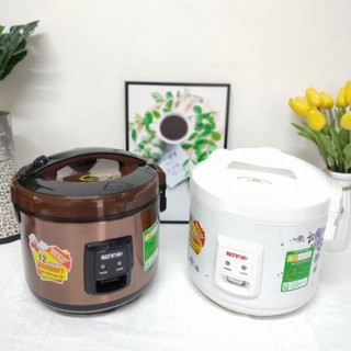 Nồi cơm điện bennix 1,2l bn-012rc màu đồng, bảo hành 12 tháng