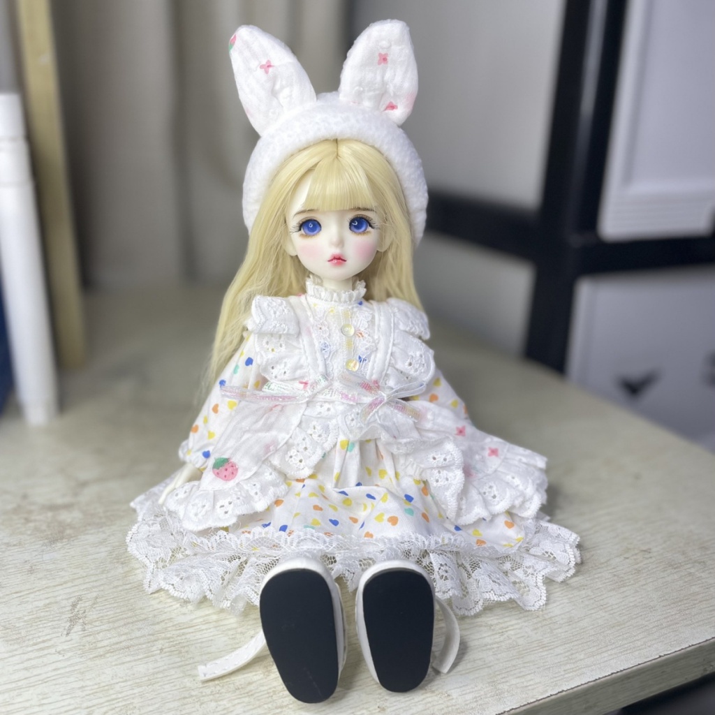 Búp Bê Barbie 3D Mắt Thật 6 Điểm Thay Đổi 30cm BJD