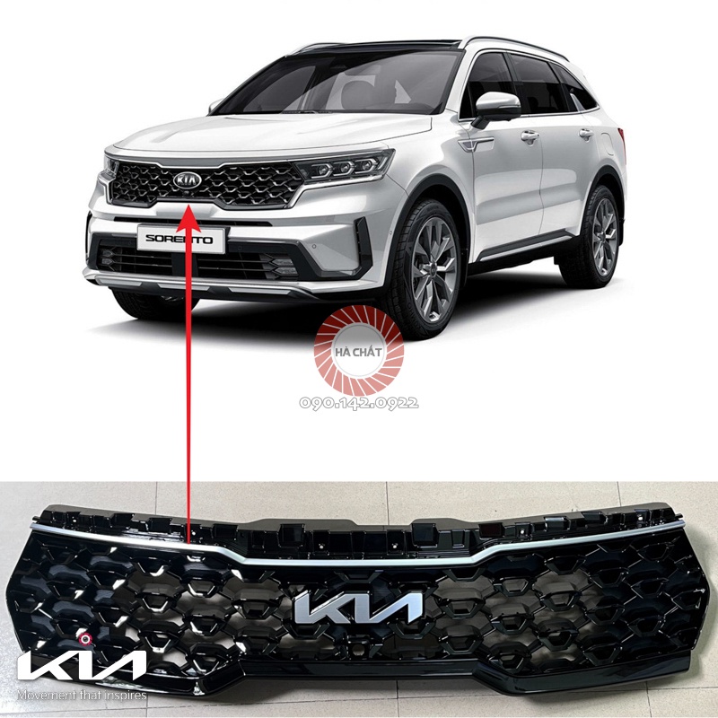 Mặt ca lăng ba đờ xốc trước KIA SORENTO mới 2021 2022 🚘 Nhập khẩu KIA MOTORS - HYUNDAI MOBIS Hàn Quốc