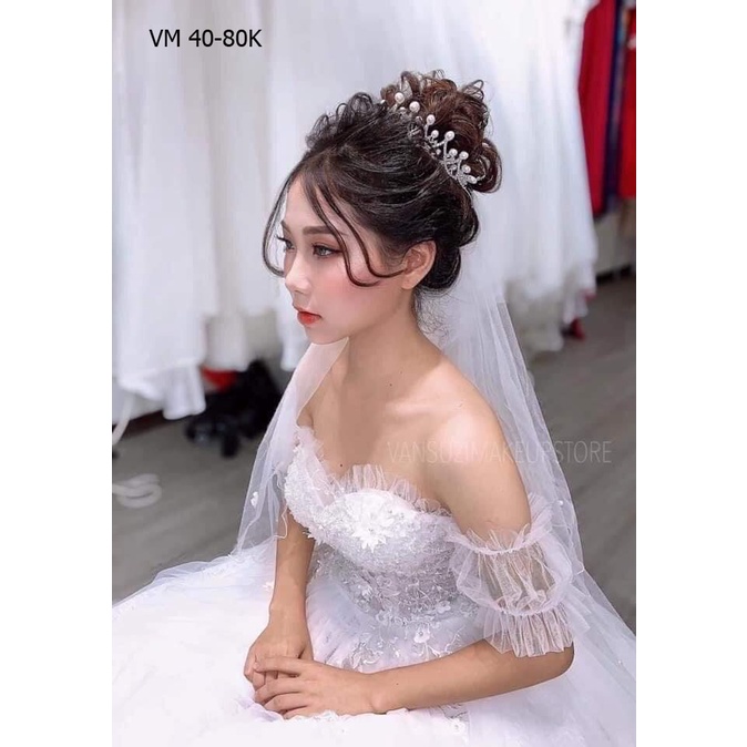 Vương miện cưới-phụ kiện cưới-phụ kiện cô dâu ms 40