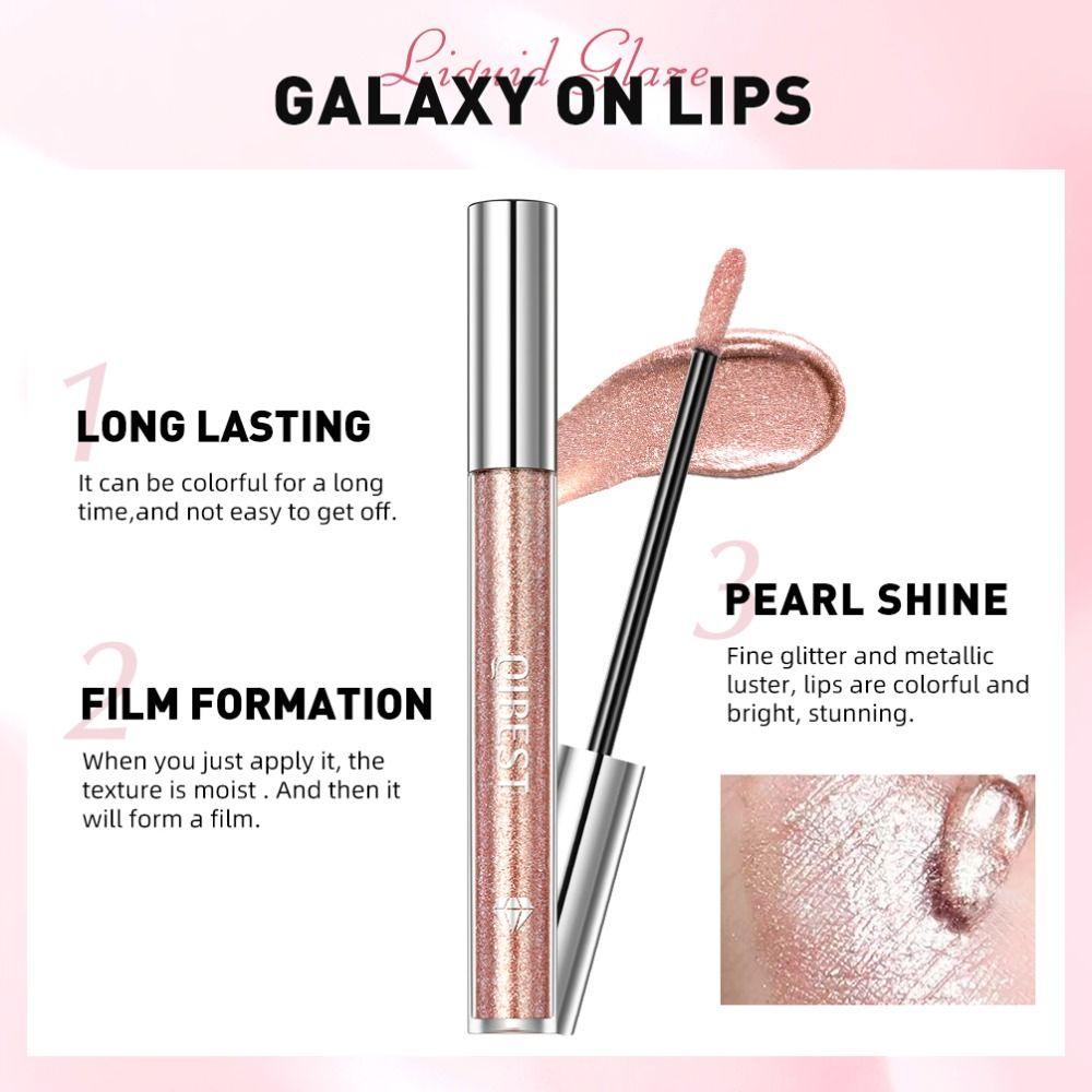 Son Môi Lấp Lánh Chống Thấm Nước Có Mùi Thơm
