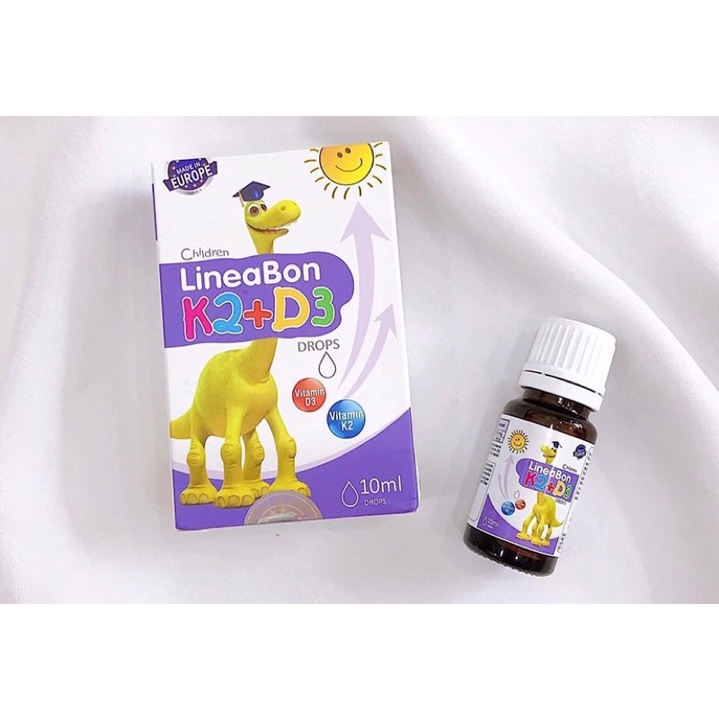 ✅ LineaBon vitamin D3 K2 10ml - Vitamin tăng chiều cao cho bé