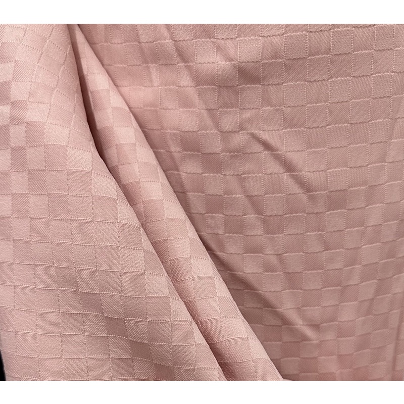 Vải gấm tafta hoạ tiết vuông có độ cứng may đồ đứng form , đầm váy, sét áo quần