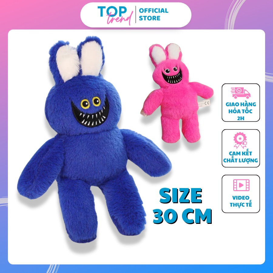 Huggy Wuggy cosplay thỏ, nhân vật game Poppy Playtime, gấu bông cho bé  - Top Trend