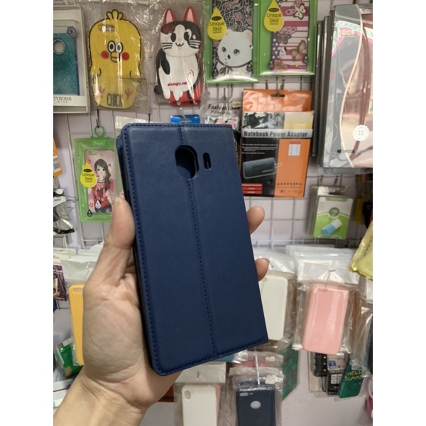 Bao da gập 2 mặt sam sung j4 , J4