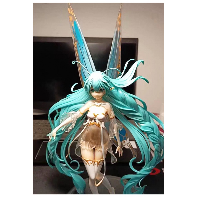 Mô Hình Cô Gái Anime Xinh Đẹp Trang Trí Khung Gầm Hai Chiều