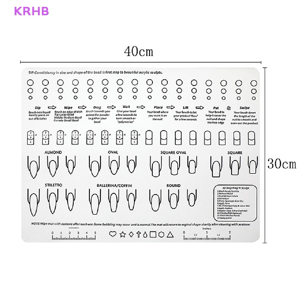 Tấm Thảm 3D Trưng Bày Móng Tay Nghệ Thuật Mới