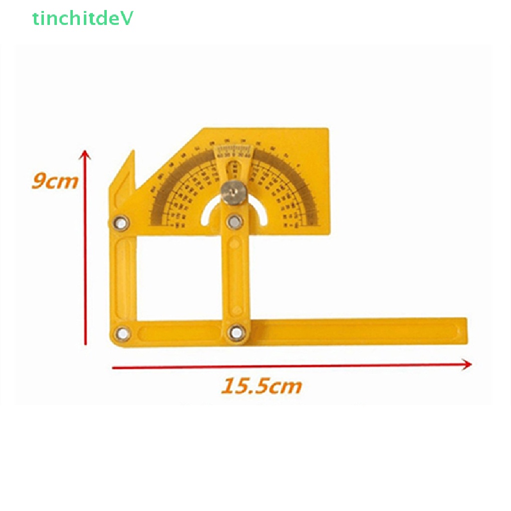 Dụng Cụ Đo Góc 00 Độ Chuyên Dụng Cho Thợ Mộc° Bộ Chuyển Đổi Từ 180 Sang 180 Độ° [Mới] [Mới]