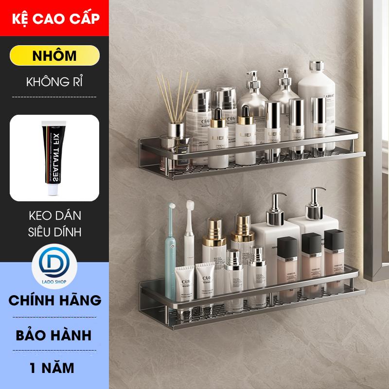 Kệ dán tường nhà tắm nhà bếp YQ-5578 Nhôm Anod không rỉ  30-40-50-60cm