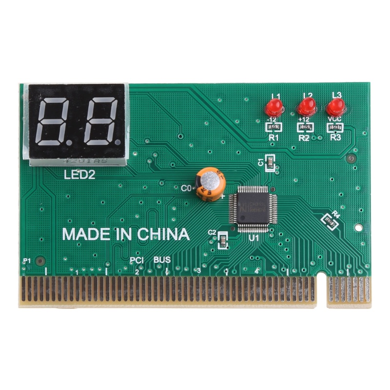 Thẻ Chẩn Đoán Chẩn Đoán Bo Mạch Chủ PCI LPC Có Đèn LED Chuyên Dụng