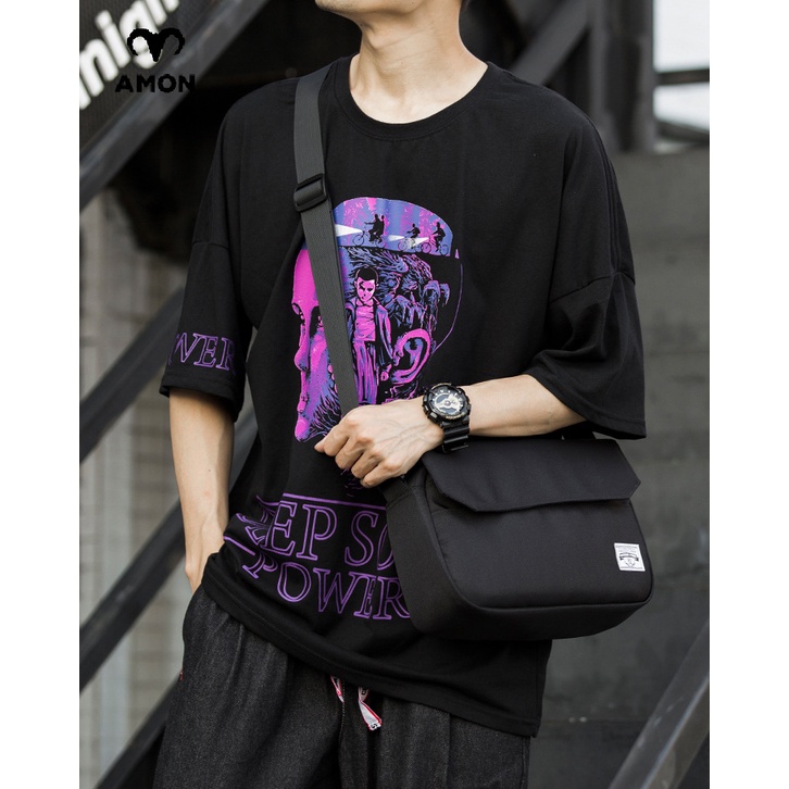 Túi Đeo Chéo Nam Thời Trang đi học đi làm - Túi Đeo Chéo RAMONDA thương hiệu AMON