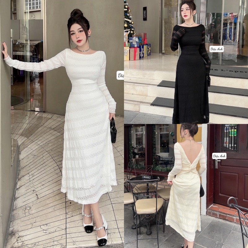 Đầm ren body