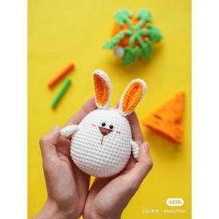 Củ cà rốt thỏ handmade