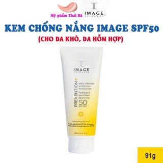 Kem Chống Nắng Cho Da Hỗn Hợp Image Skincare Prevention+ Daily Ultimate Protection Moisturizer SPF50 91g