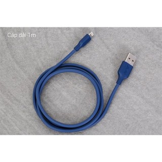 Cáp lightning 1m dr-l04 xanh navy