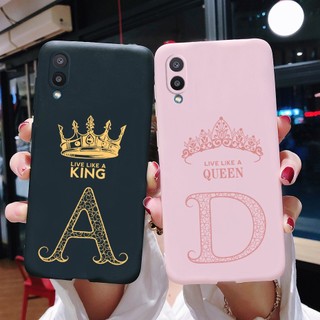 Ốp điện thoại mềm in chữ king queen thời trang cho samsung galaxy a02 2021 samsung a02 m02 sm-a022f / ds sm-m022f / ds