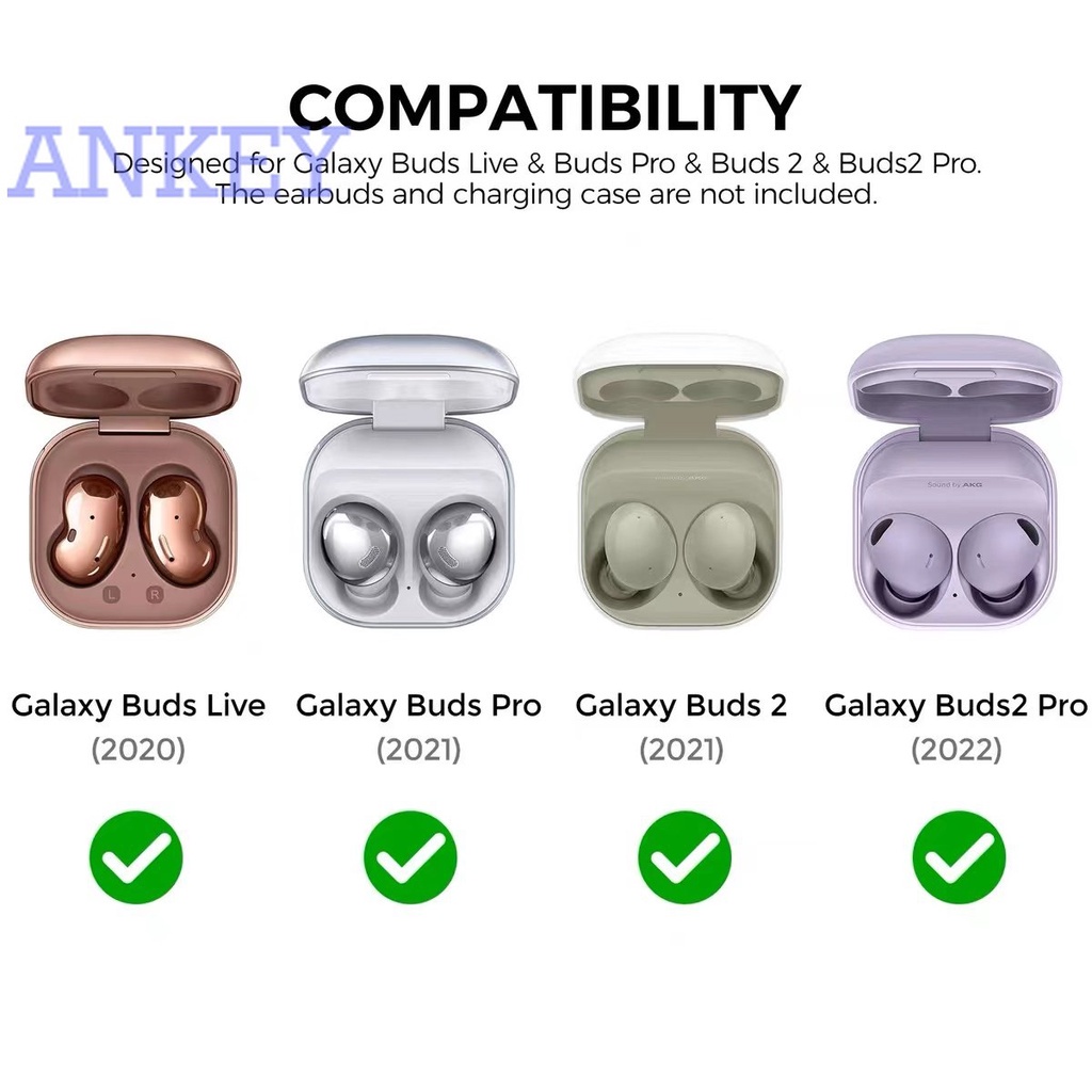 Samsung Galaxy Buds Live / Buds Pro / Buds 2 / Buds2 Pro Case Vỏ Bảo Vệ Hộp Sạc Tai Nghe Samsung Galaxy Buds Live / Buds Pro / Buds 2 / Buds2 Pro Chất Lượng Cao