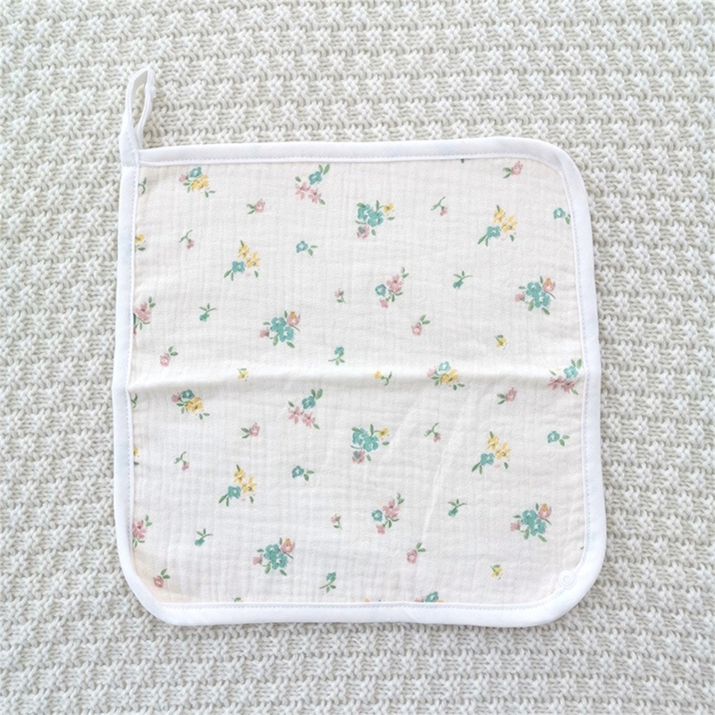 Yếm Ăn Nhẹ Mềm Mại Thấm Hút Tốt Cho Bé Sơ Sinh