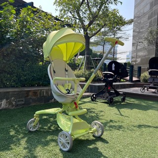 Xe đẩy gấp gọn cho bé v18 baobaohao mẫu mới 2023 đẩy 2 chiều 5 tư thế đi chơi, đi du lịch